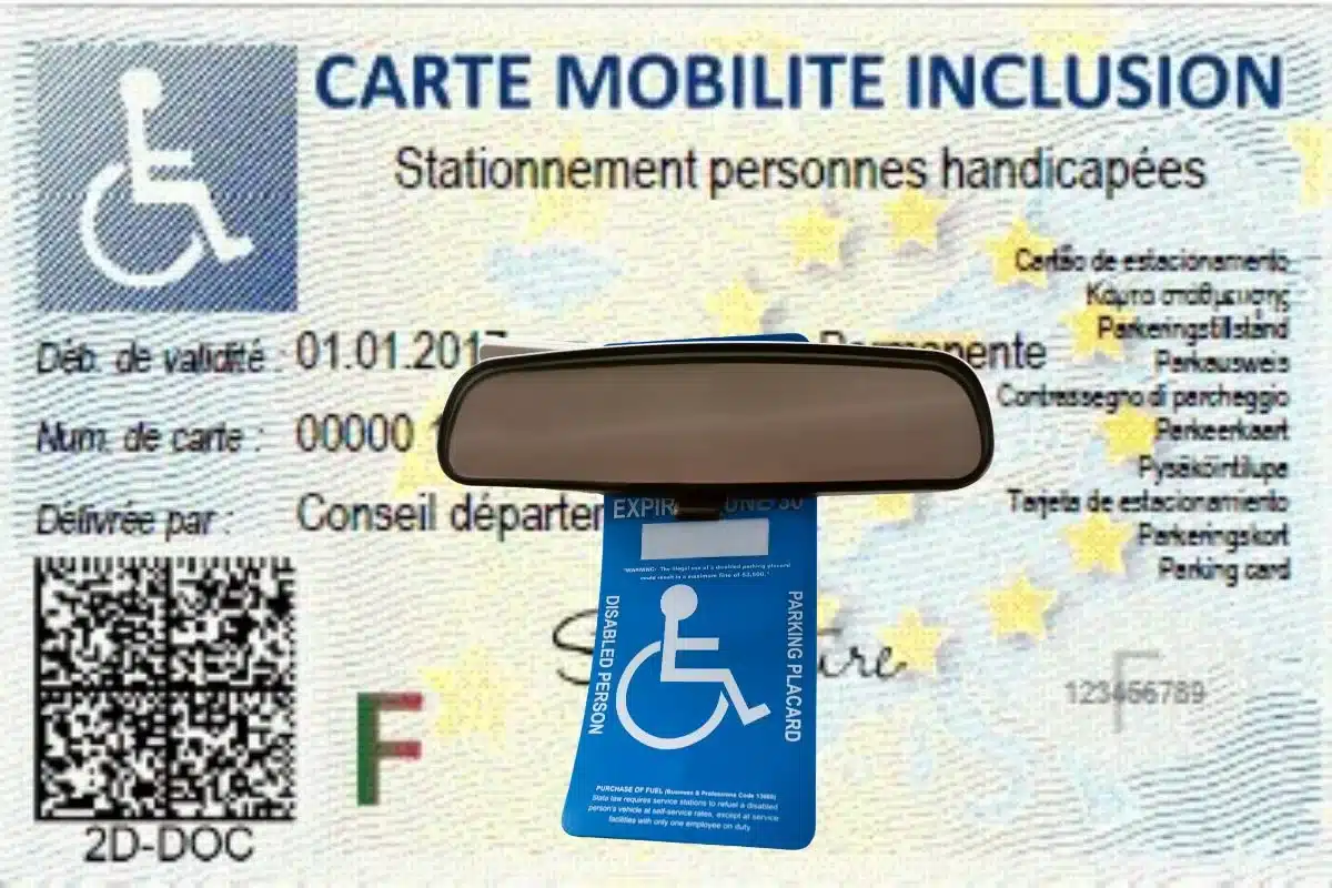 Carte handicapé : Deux cartes stationnement en circulation